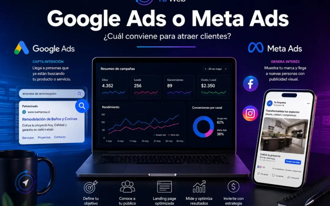 Google Ads o Meta Ads: cuál conviene para atraer clientes