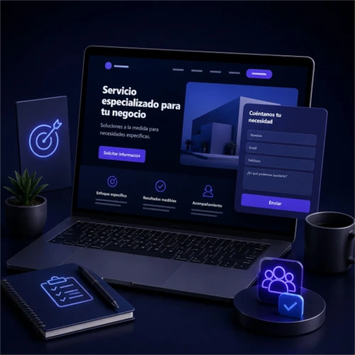 Landing pages para validar ofertas y captar prospectos