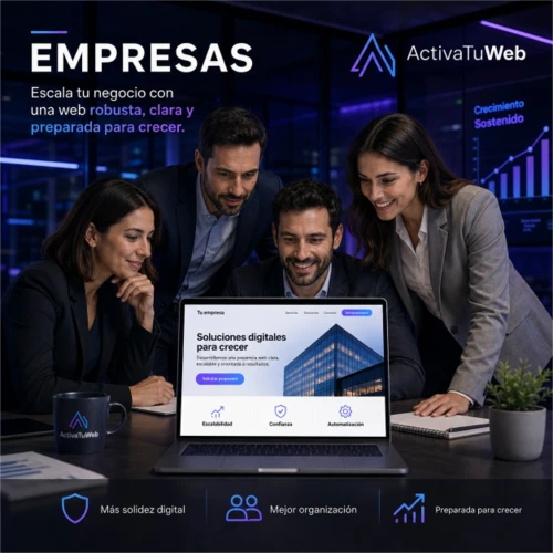 Páginas web para empresas en crecimiento