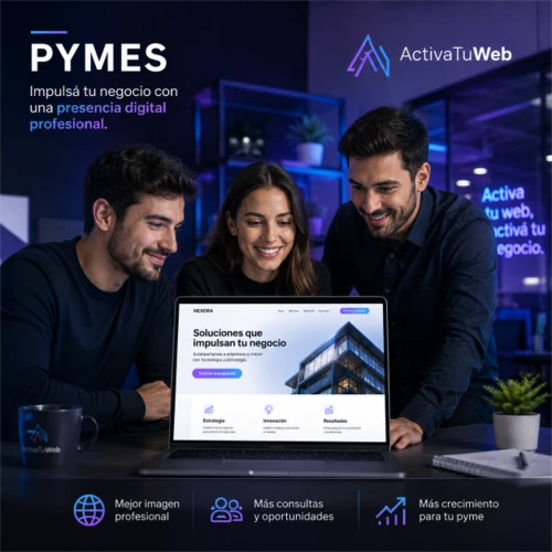 Páginas web para pymes que quieren mejorar su presencia digital